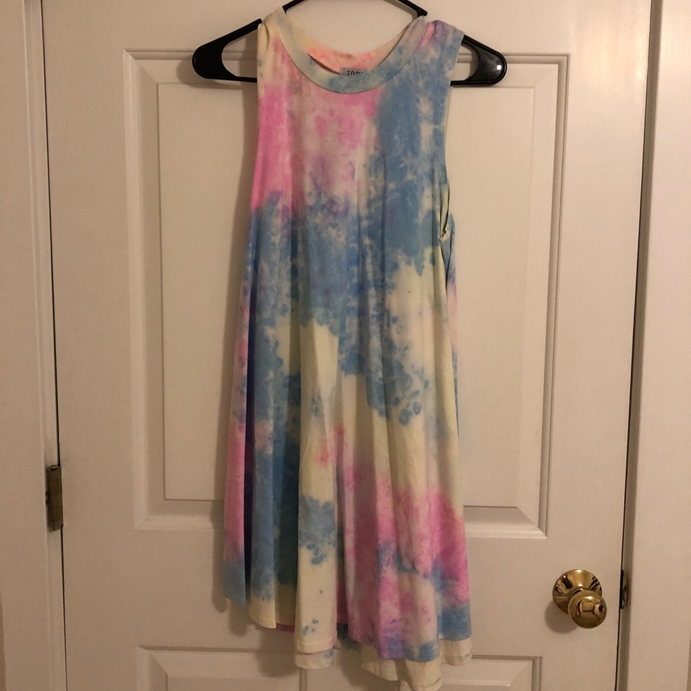 Toni tie-dye dress